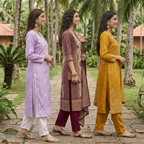 3 Kurta Pants & Dupatta Set (E-04)