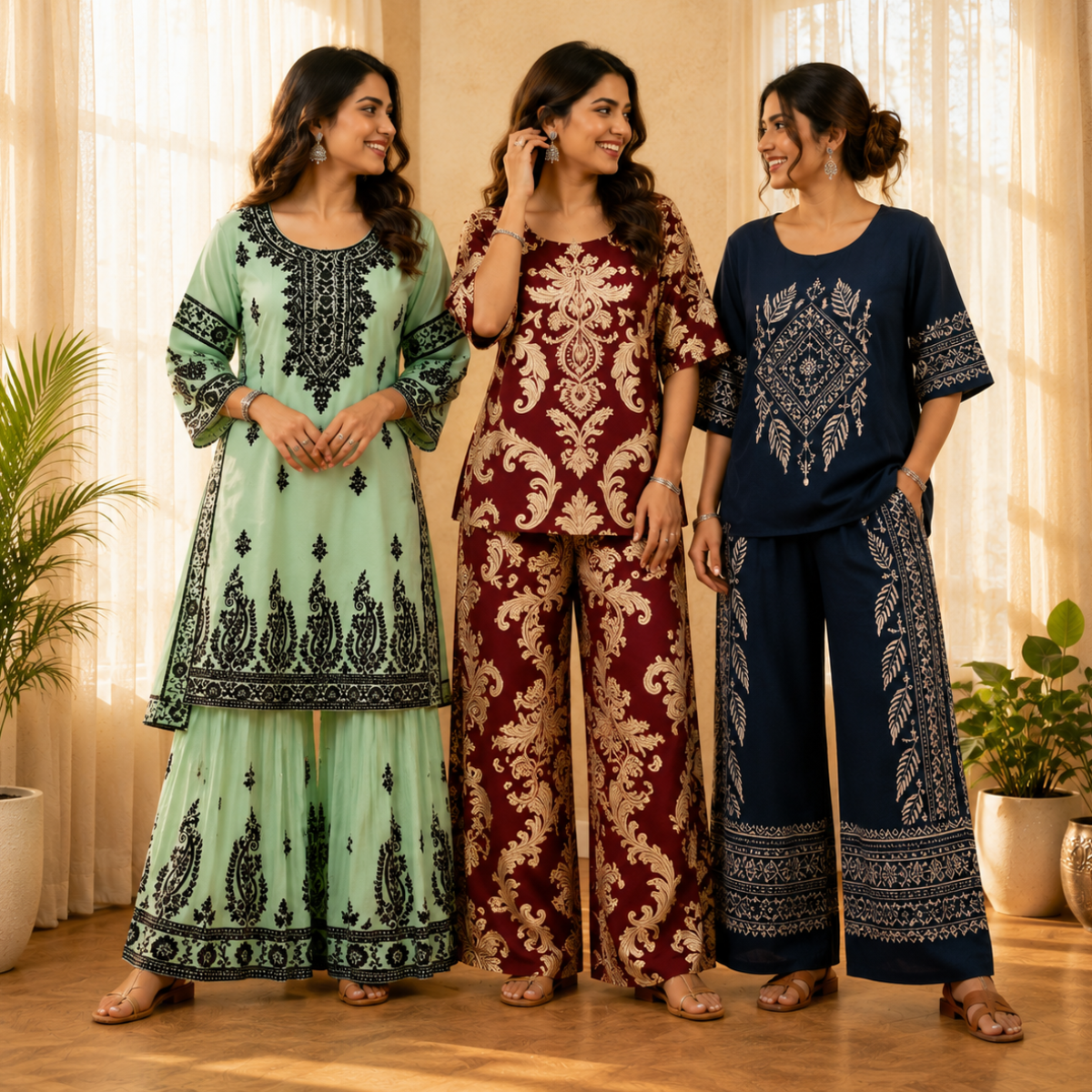 3 Women’s Casual Co-Ord Set for Everyday Wear | S4