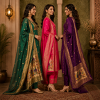 3 Kurta Set With Dupatta - Perfect For Every Occasion ( D-5 )