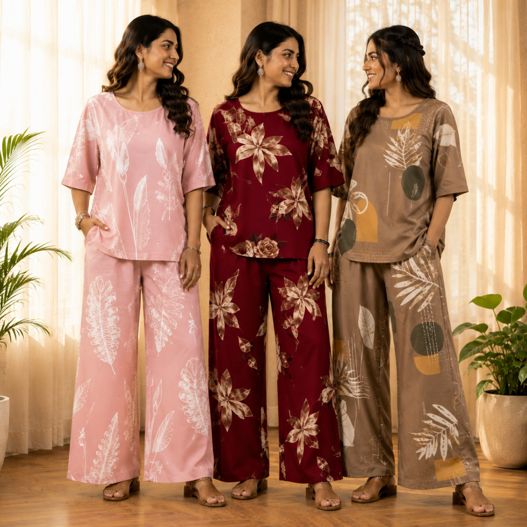 3 Women’s Casual Co-Ord Set for Everyday Wear | S5