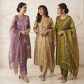 3 Comfort Fit Kurta Set with Dupatta ( C7 )