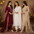 3 Kurta Set With Dupatta - Perfect For Every Occasion ( D-9 )