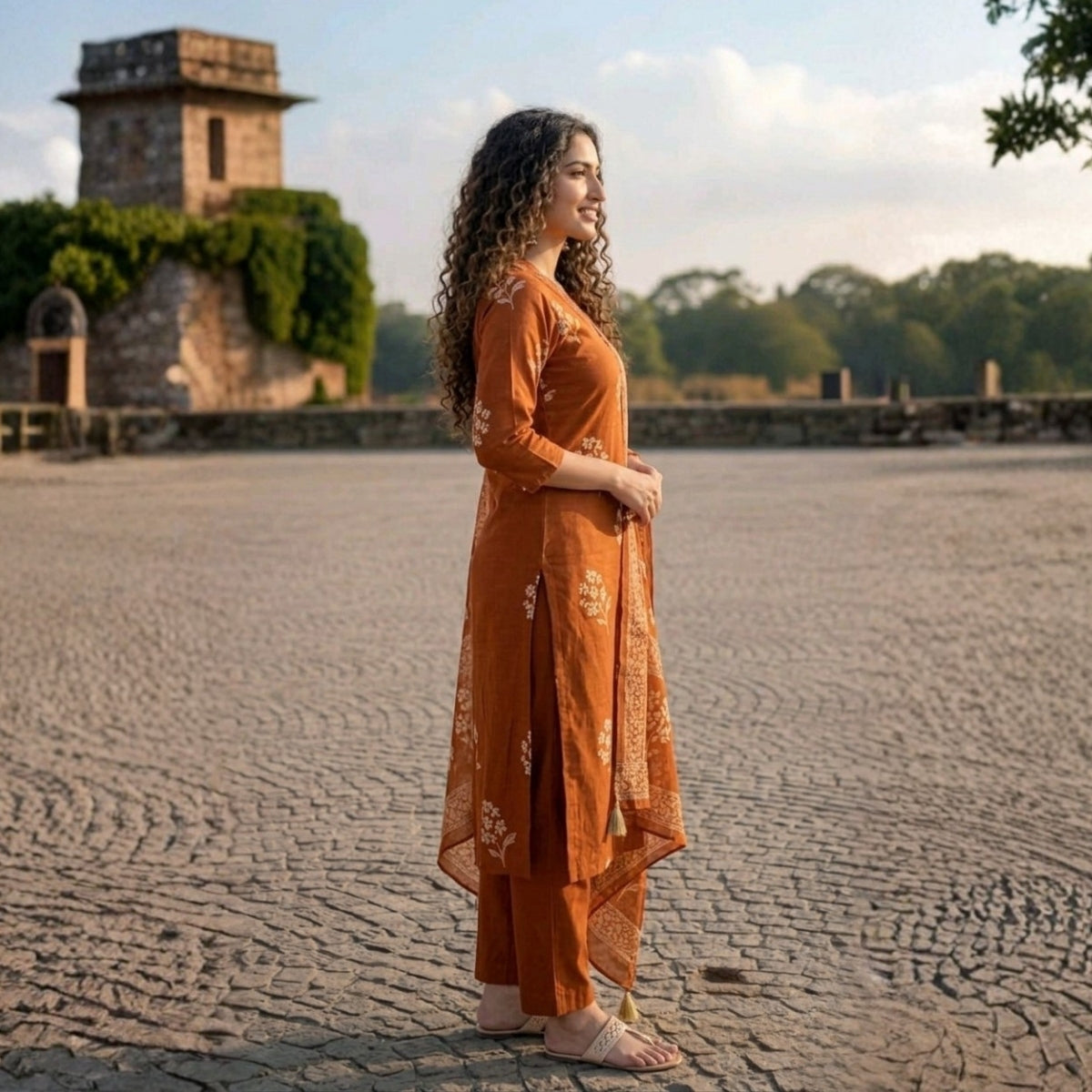 3 Combo Set Kurta, Pants With Dupatta | KS-03