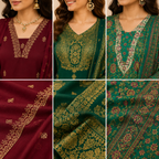 3 Women's Printed Ethnic Kurta Set With Dupatta ( KS-1 )