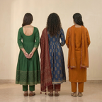 Pack Of 3 Beautiful Cotton Kurta Set with Dupatta (BCK-2)