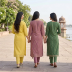 3 Printed kurta, matching pants, and a coordinated dupatta (P3K-12)