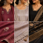 3 Women's Printed Ethnic Kurta Set With Dupatta ( KS-10 )