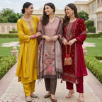 3 Kurta Pants & Dupatta Set (E-02)