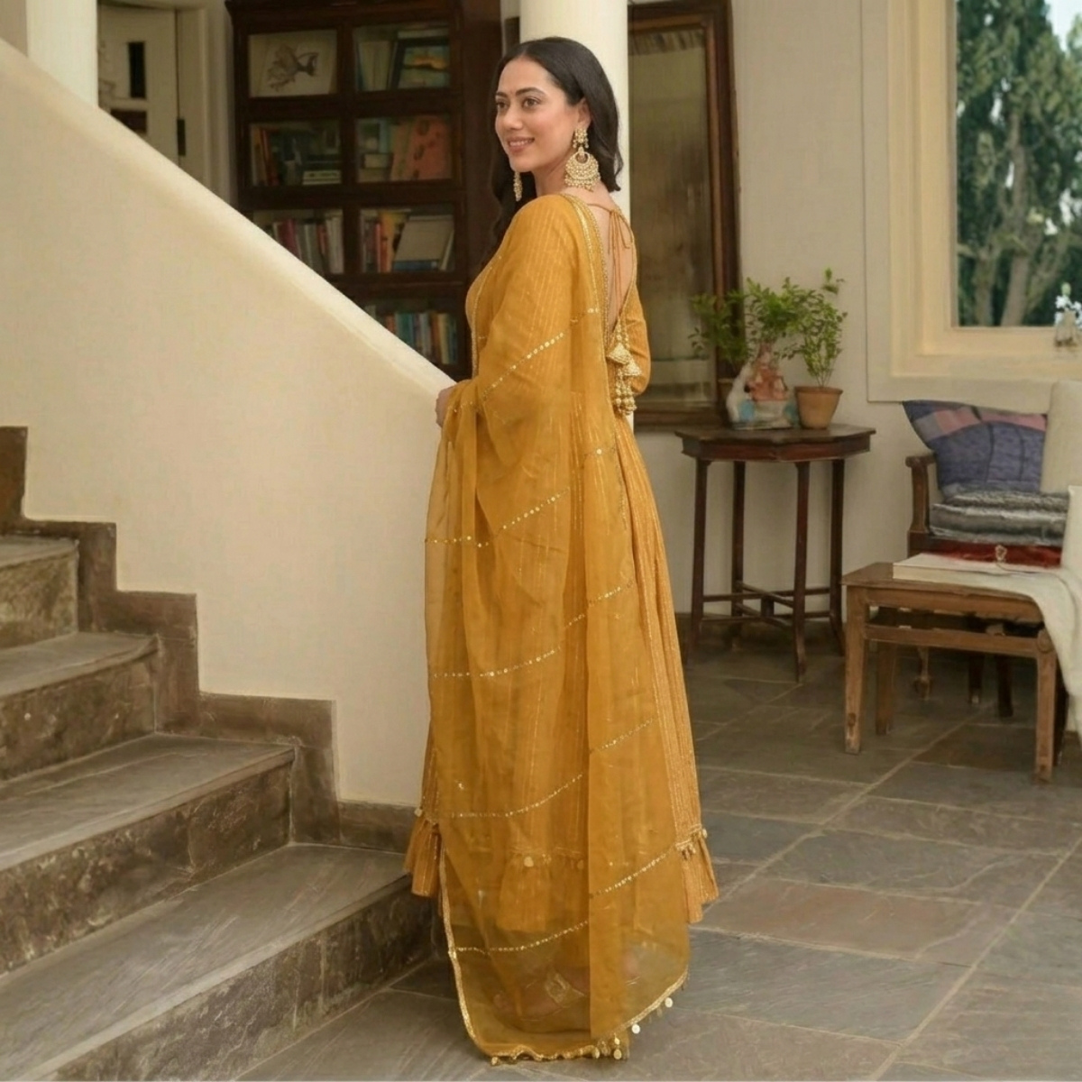3 Combo Set Kurta, Pants With Dupatta (DMK-1)