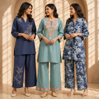 3 Women's Printed Co-Ord Set ( C3 )