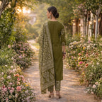 3 Combo Set Kurta, Pants With Dupatta | KS-01