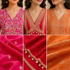 3 Women's Printed Ethnic Kurta Set With Dupatta ( KS-9 )