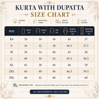 3 Kurta Set With Dupatta - Perfect For Every Occasion ( D-4 )